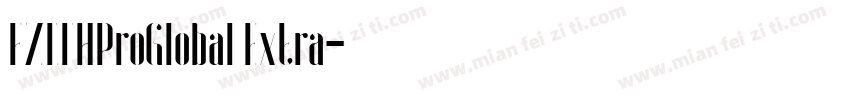 FZLTHProGlobal Extra字体转换
